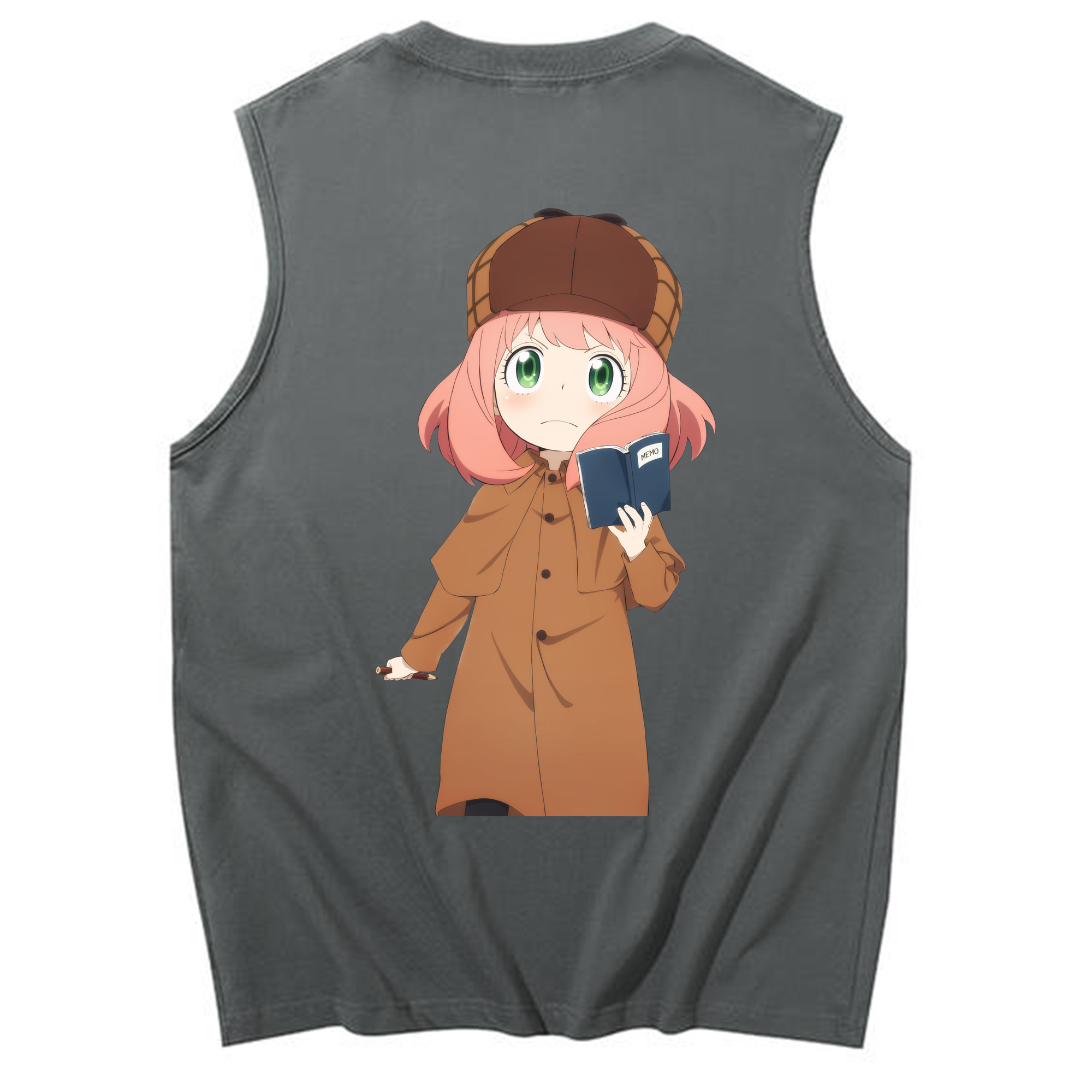 （画像用） SPY×FAMILY间谍家家酒 コットン100％タンクトップ（背面プリント）